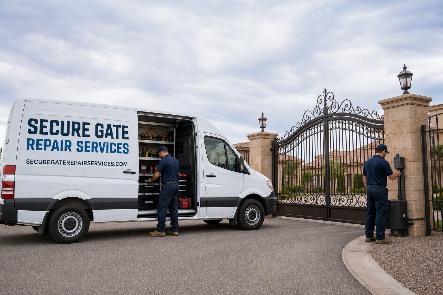 Secure Gate Repair Services team at work