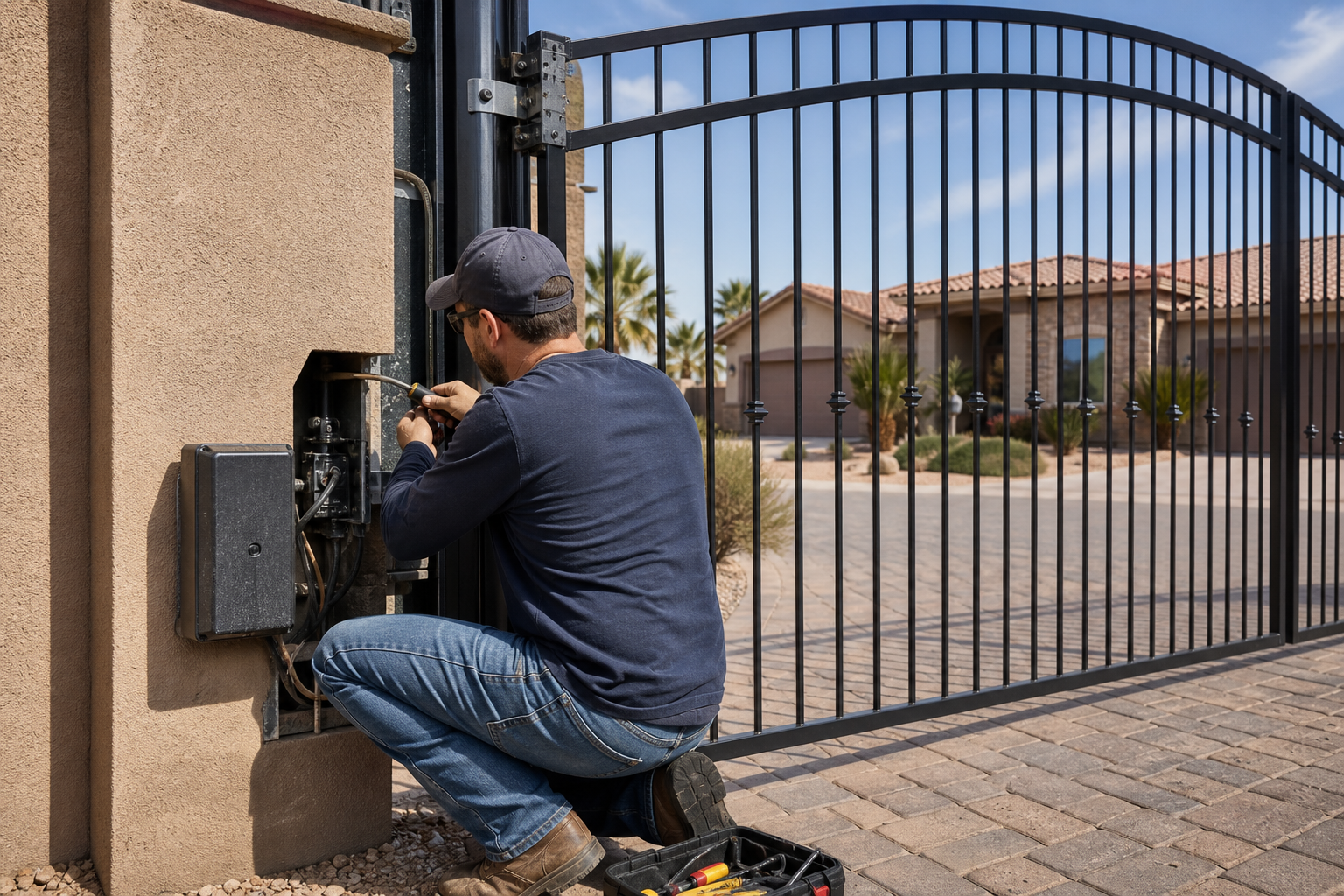 Gate Repair Cost Guide: What North Las Vegas Homeowners Pay in 2026