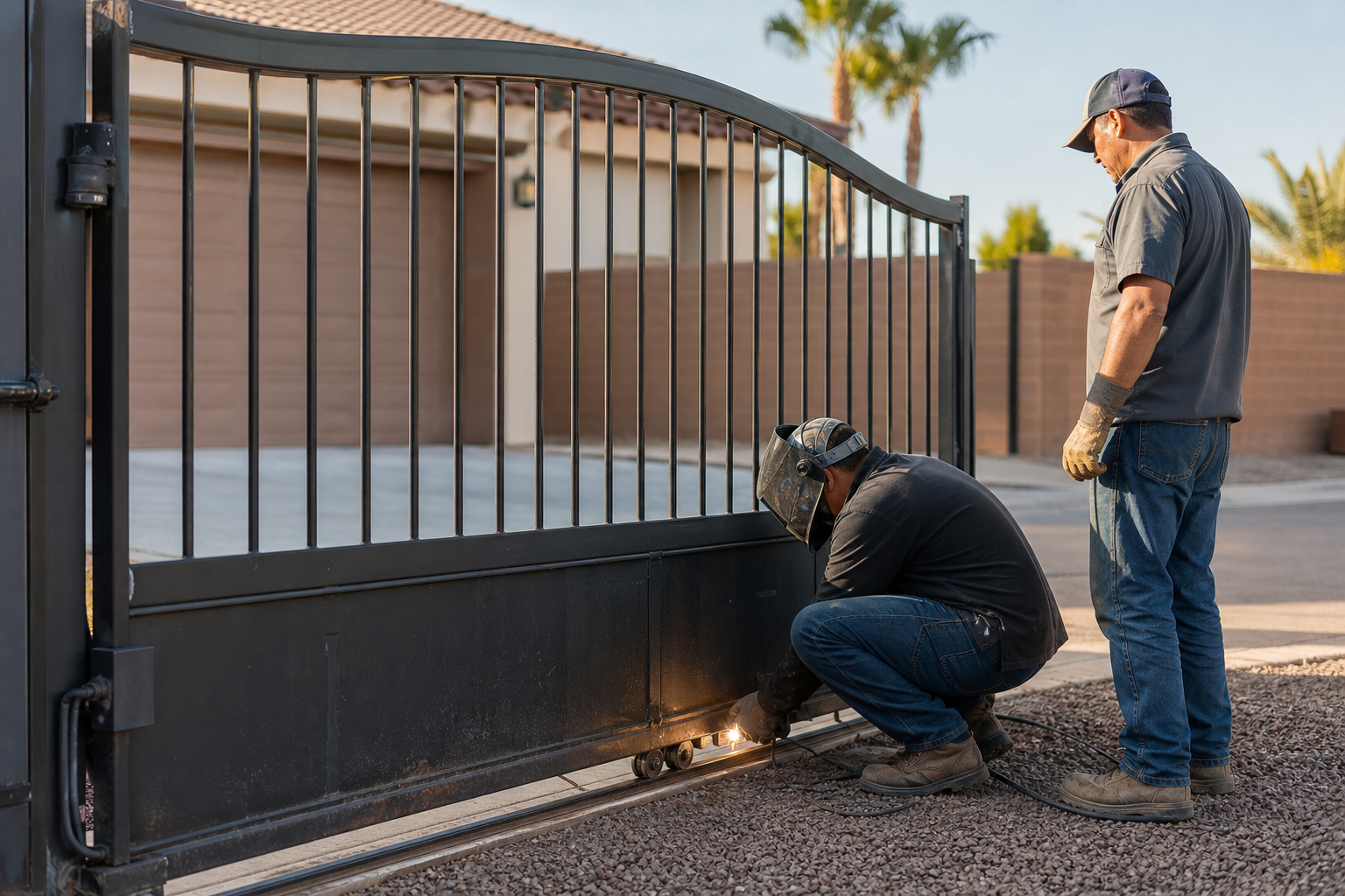 DIY vs. Professional Gate Repair: What North Las Vegas Homeowners Should Know